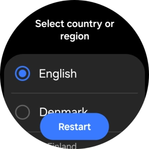 Press Restart.