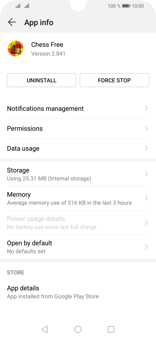 Press Storage.