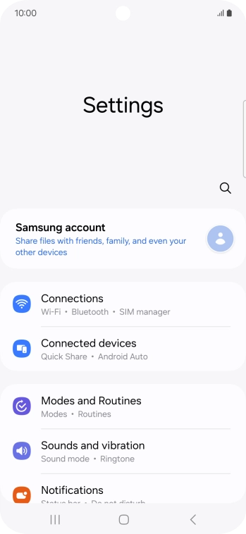 Press Connections.