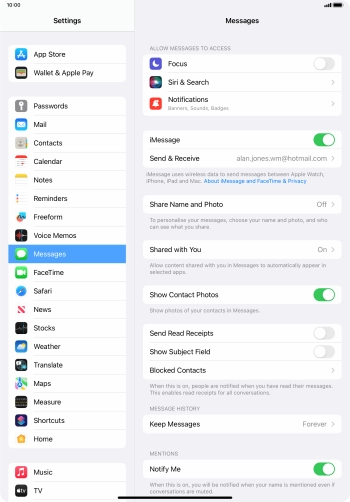 Slide your finger upwards starting from the bottom of the screen to return to the home screen.