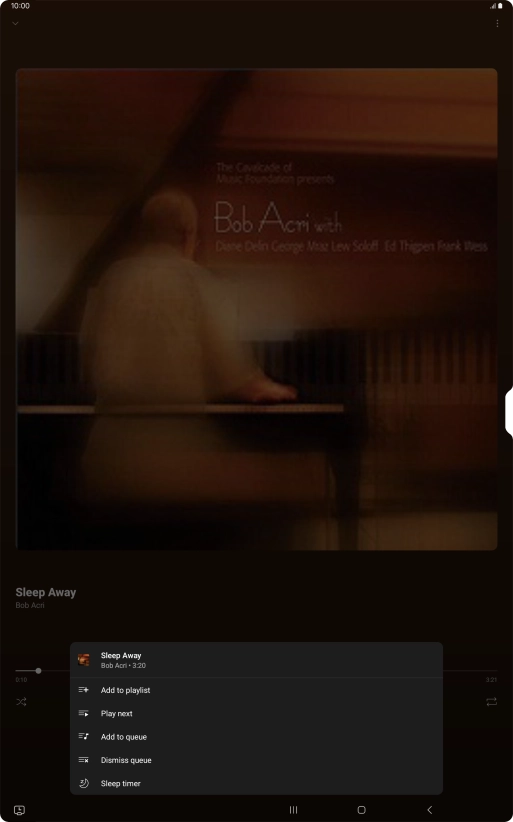 Press the add icon.