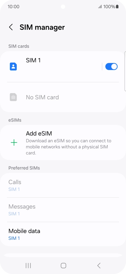 Press Add eSIM.