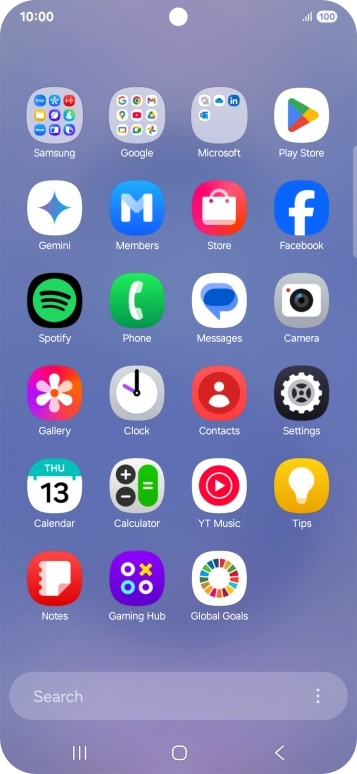 Press Play Store.