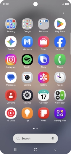 Press Play Store.