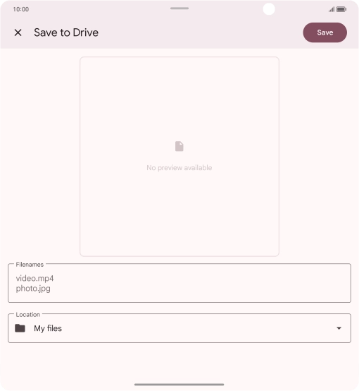 Press Save.