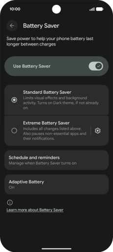 Slide your finger upwards starting from the bottom of the screen to return to the home screen.