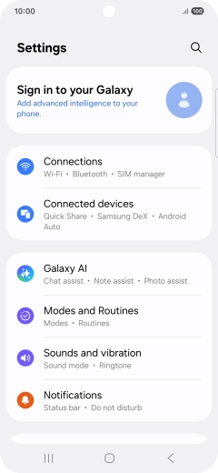 Press Connections.