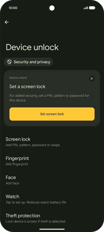 Slide your finger upwards starting from the bottom of the screen to return to the home screen.