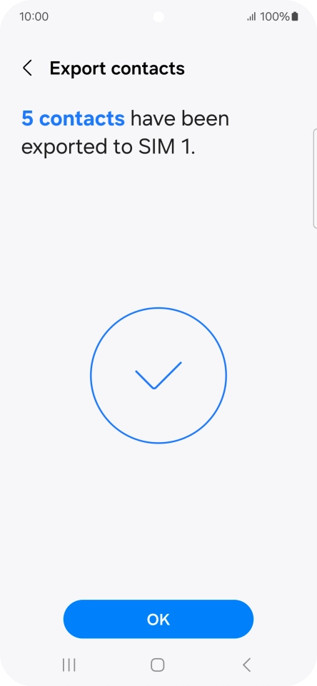 Press OK.