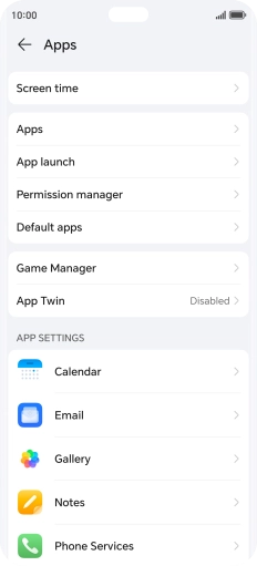 Press Apps.