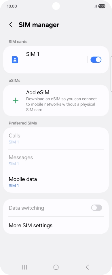 Press Add eSIM.