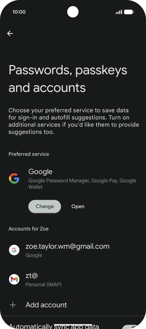 Slide your finger upwards starting from the bottom of the screen to return to the home screen.