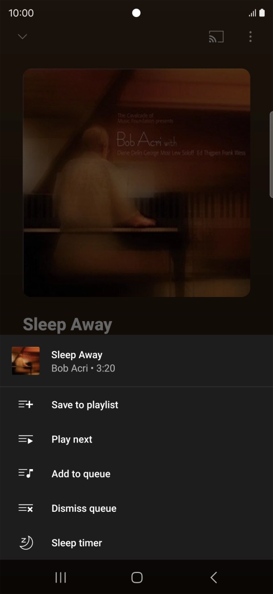 Press Save to playlist.
