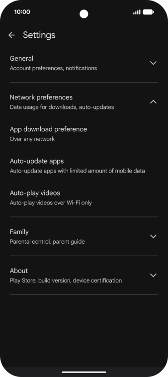 Press Auto-update apps.