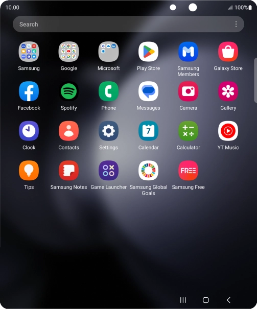 Press Play Store.