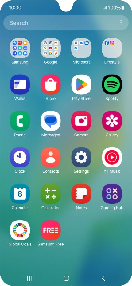Press Play Store.