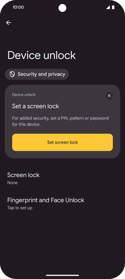 Slide your finger upwards starting from the bottom of the screen to return to the home screen.