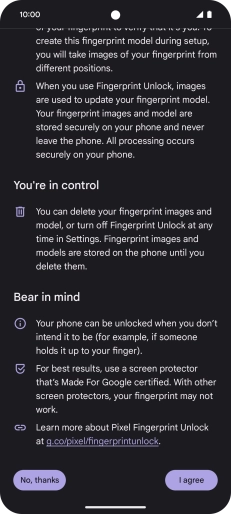 Press I agree.