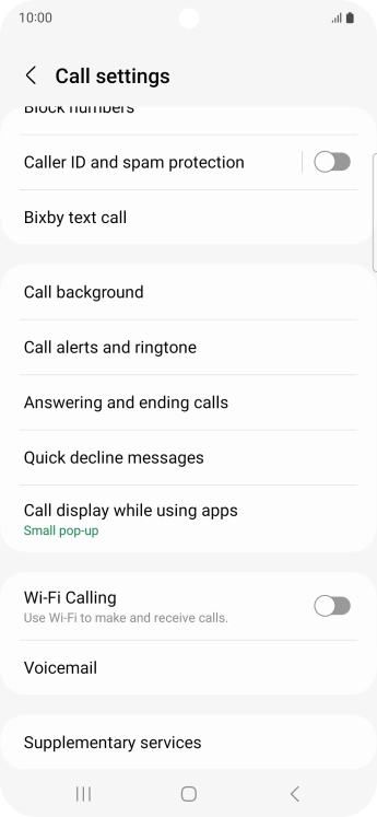 Press Voicemail.