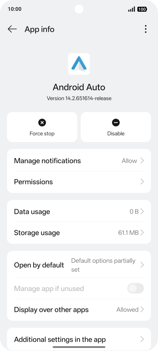 Press Permissions.