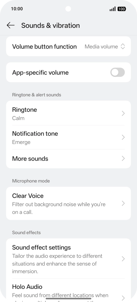 Press Ringtone.