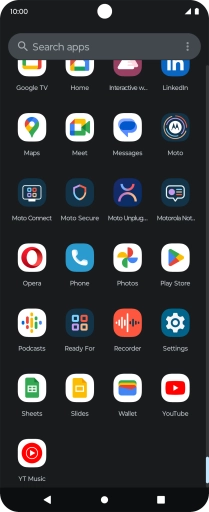 Press Play Store.