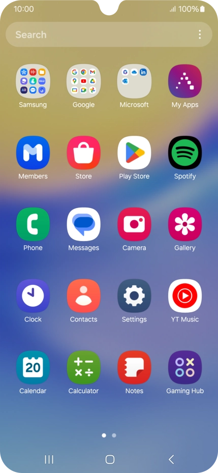 Press Play Store.