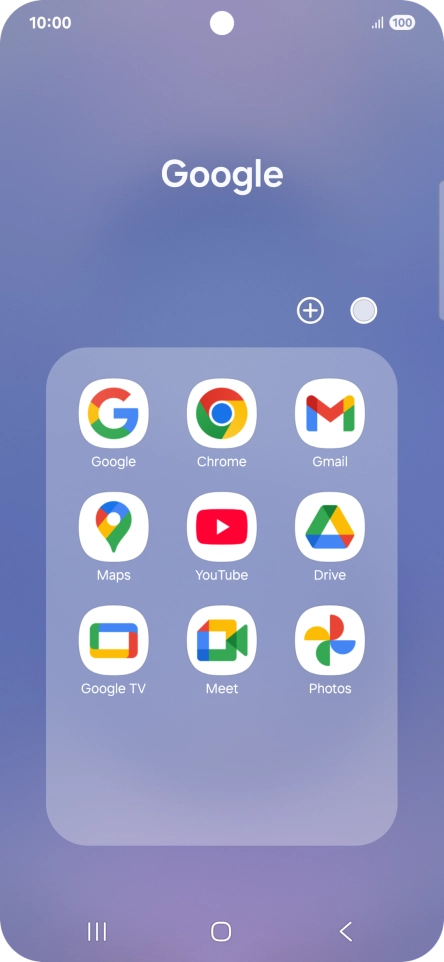 Open YouTube and go to the required video.