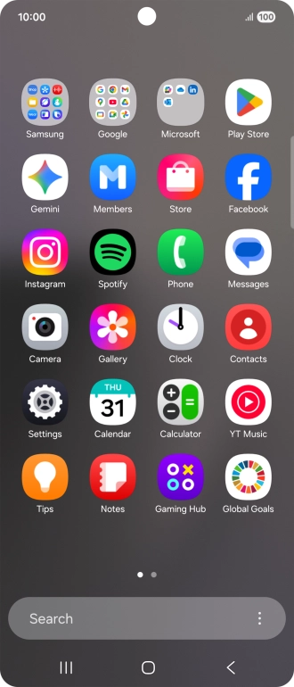 Press Play Store.