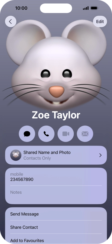 Slide your finger upwards starting from the bottom of the screen to return to the home screen.