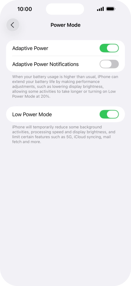 Slide your finger upwards starting from the bottom of the screen to return to the home screen.