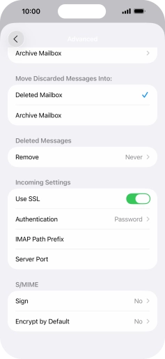 Press Authentication.