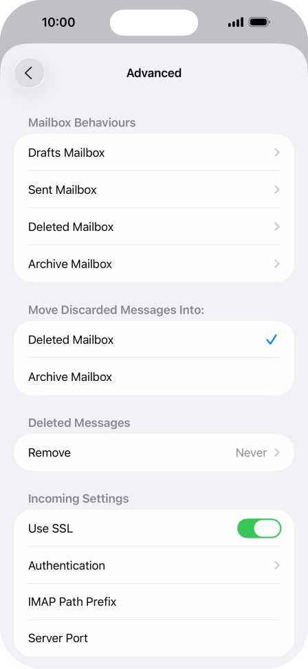 Press Authentication.