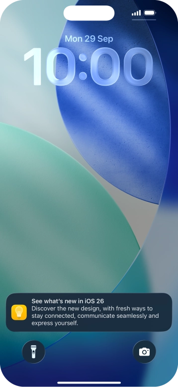 Press the required notification and follow the instructions on the screen to use the selected function.