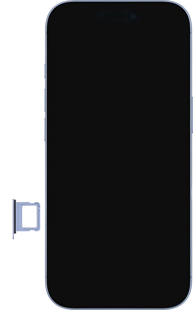 Turn your SIM so the angled corner of the SIM matches the angled corner of the SIM holder.