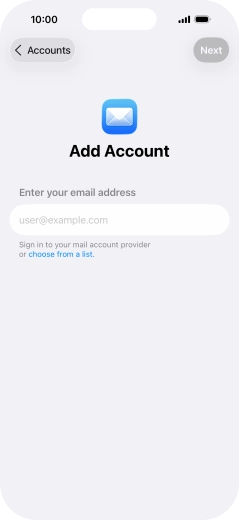 Press the field below 