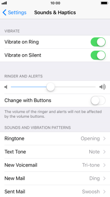 Turn Vibration On Or Off Apple Iphone 8 Ios 11 0 Telstra