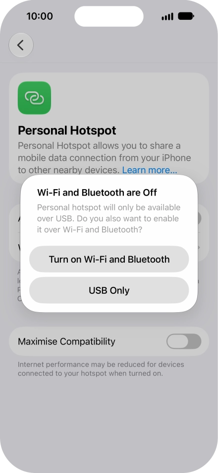 If Wi-Fi is turned off, press Turn on Wi-Fi and Bluetooth. If Wi-Fi is turned off, press Turn on Wi-Fi and Bluetooth.
