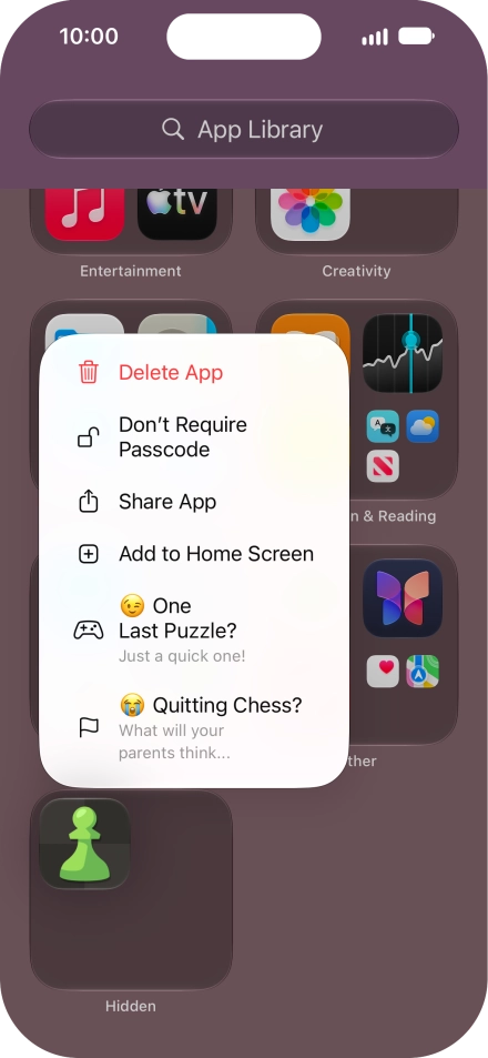 Press Don't Require Passcode. Press Don't Require Passcode.