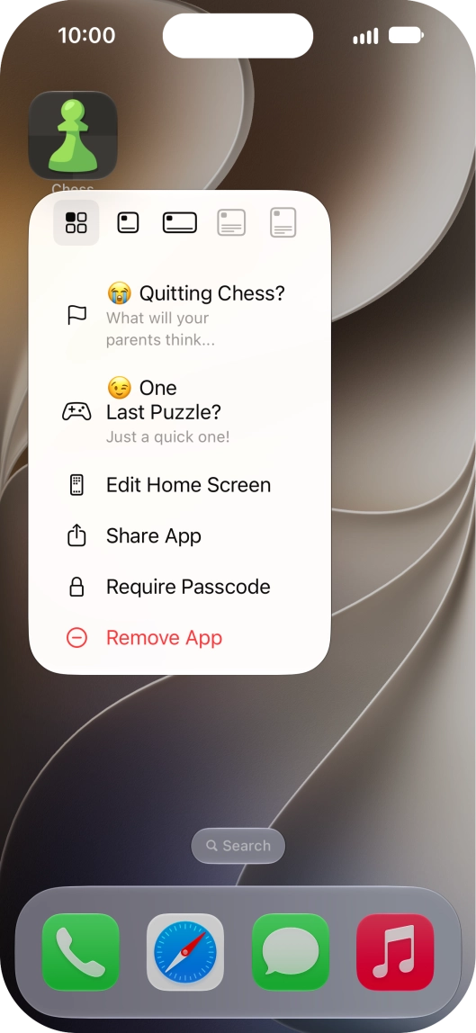 Press Require Passcode. Press Require Passcode.