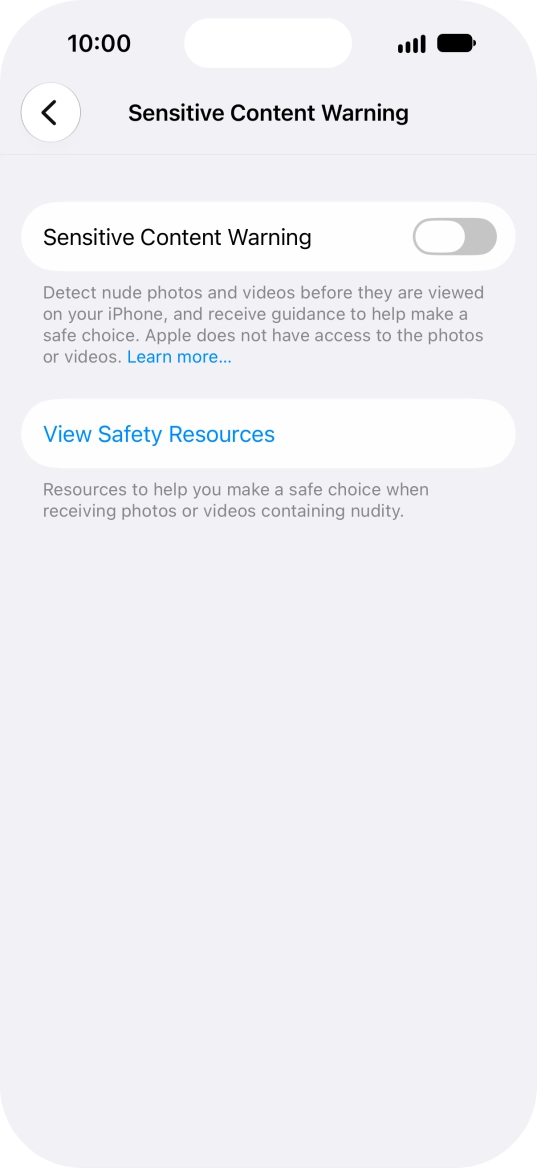Press the indicator next to Press the indicator next to