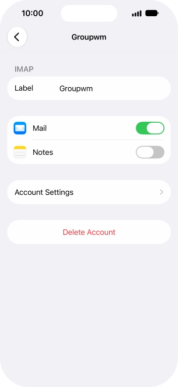 Press Account Settings. Press Account Settings.