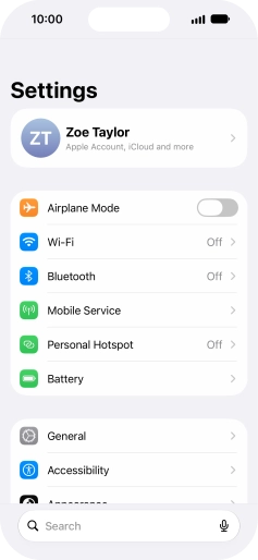 Press Mobile Service.
