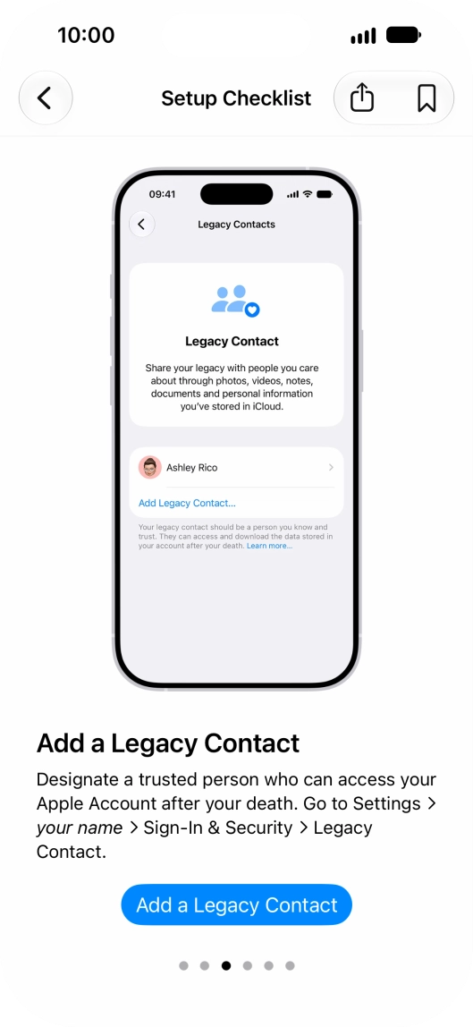 Slide your finger upwards starting from the bottom of the screen to return to the home screen.
