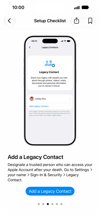 Slide your finger upwards starting from the bottom of the screen to return to the home screen.