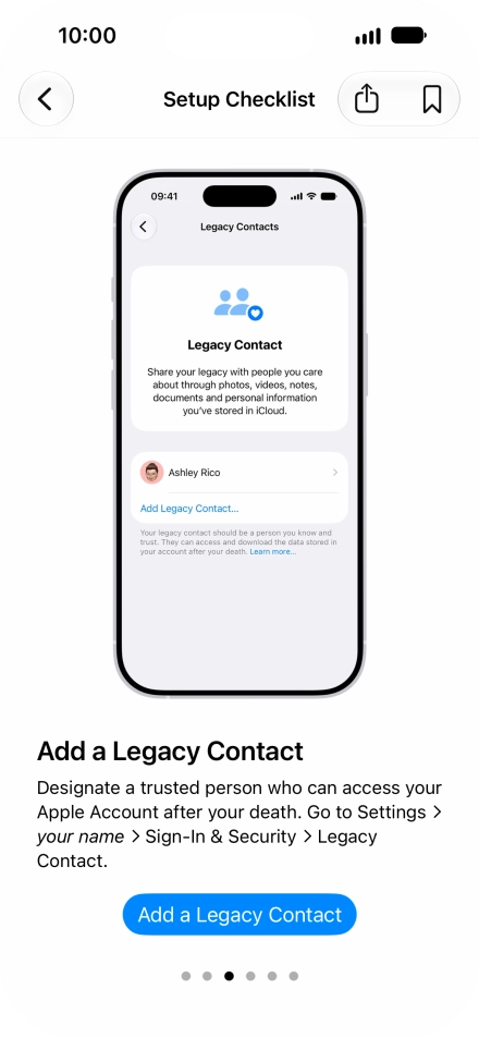 Slide your finger upwards starting from the bottom of the screen to return to the home screen.