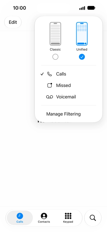 Press Voicemail.