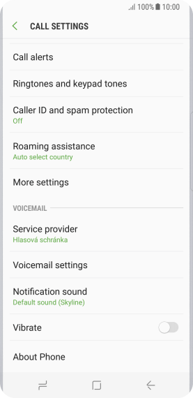 call forwarding samsung a50