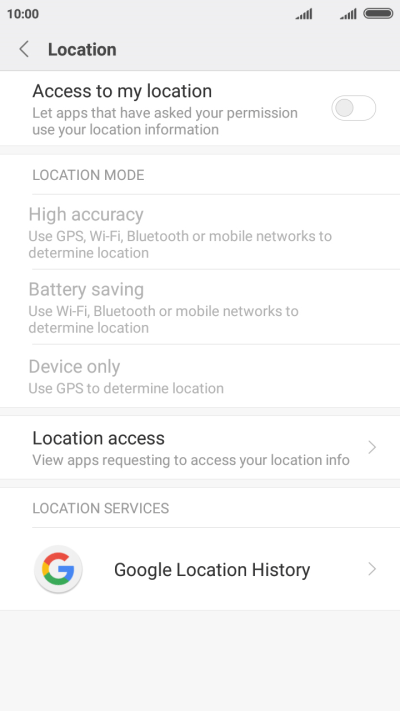 Navigation menu