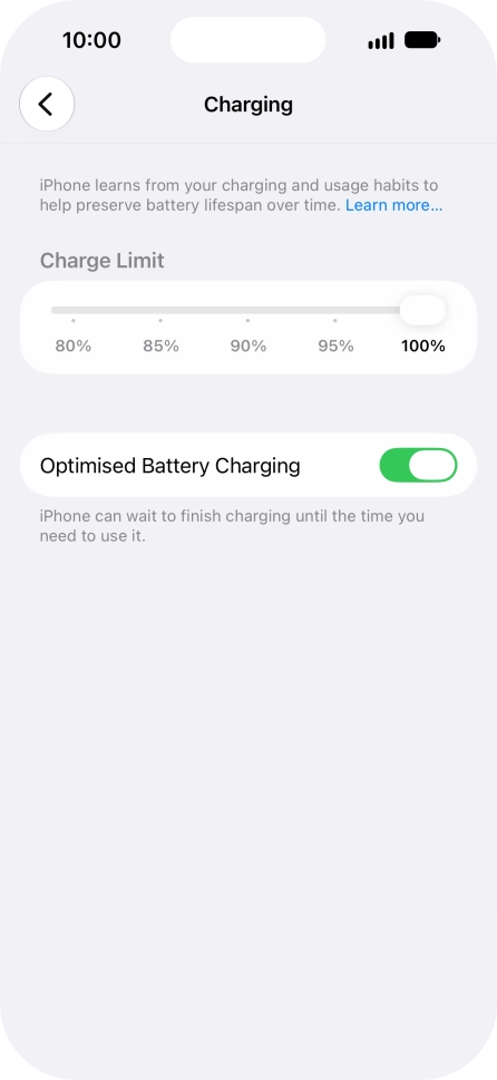 Press the indicator next to Press the indicator next to